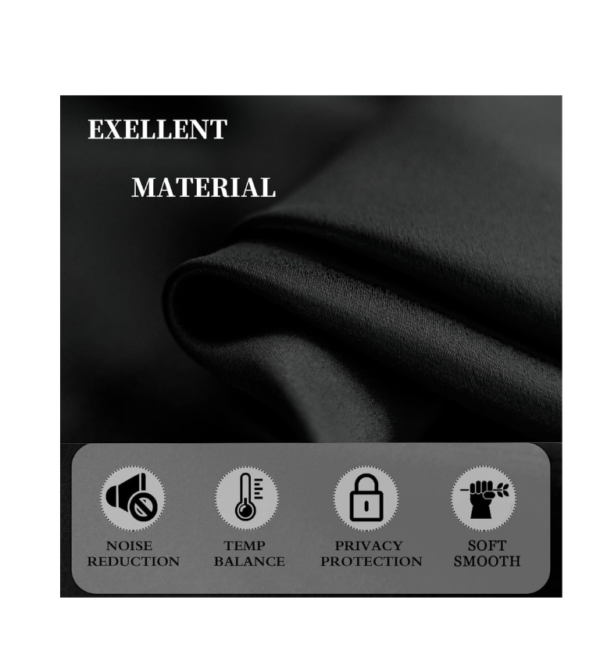 Universal Fit Magnetic Car Side Window Sunshade Curtains (4PCS) – Removable Privacy & Heat Protection, Pleated Black Magnetic Car Window Shades for Baby & UV Protection, Foldable & Easy to Use